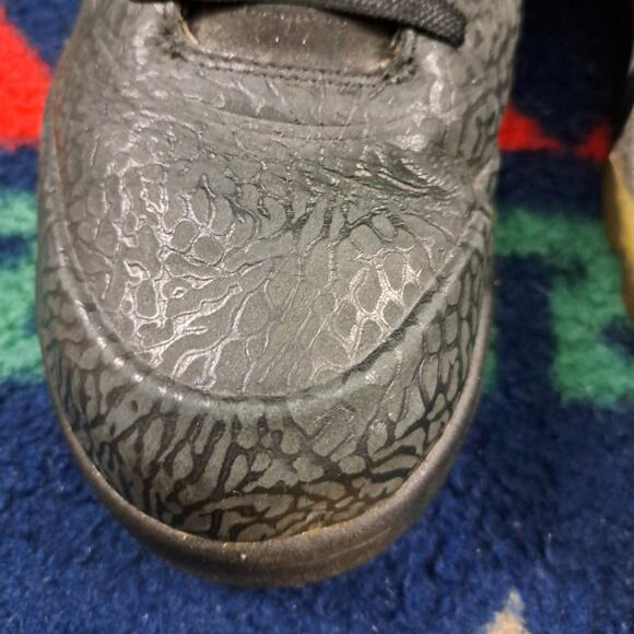 Jordan 5 Retro 3Lab5 Black Silver/Elephant Print 2014 - Men Size 12 (599581-003) - Picture 13 of 16
